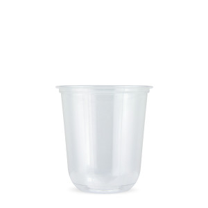 Стакан Bubble-Tea (12-14 oz) PET 400мл | Прозорий Ø=95мм