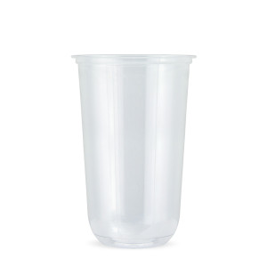 Стакан Bubble-Tea (18 oz) PET 550мл | Прозорий Ø=95мм