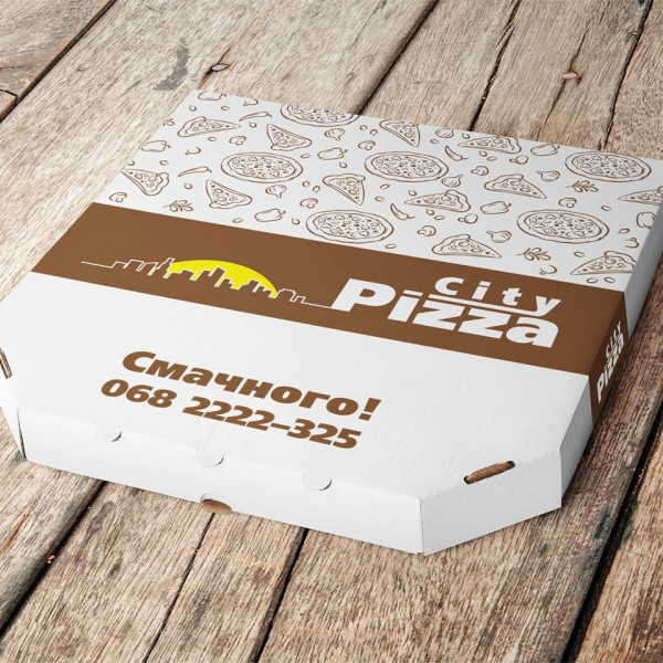 Коробки для піци з логотипом