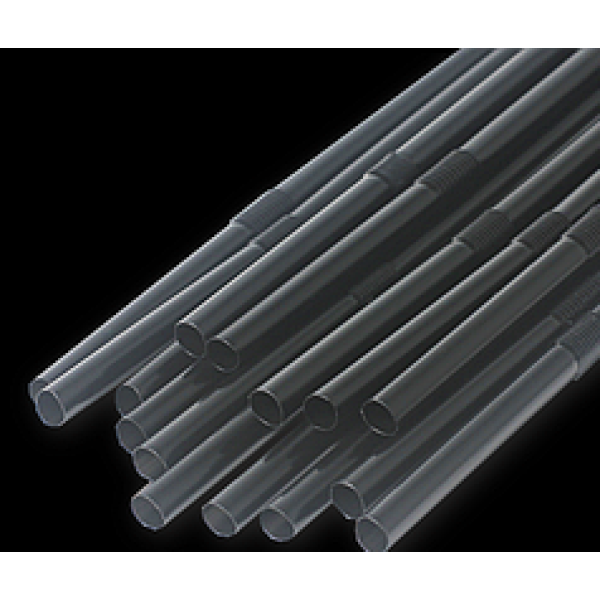 Трубочка (соломинка) з коліном d=210мм | Чорний (1000шт/уп) Трубочка (соломинка) з коліном d=210мм | Чорний (1000шт/уп)